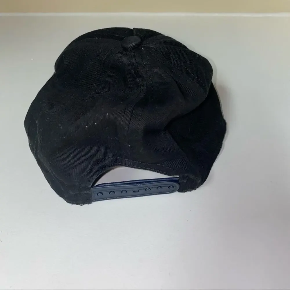 Disney Collection Minnie Mouse Bow Snapback Cap Black and Red  M/L 7/10